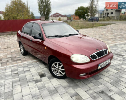 Красный Дэу Ланос, объемом двигателя 1.5 л и пробегом 250 тыс. км за 1950 $, фото 10 на Automoto.ua