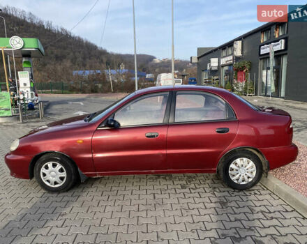 Красный Дэу Ланос, объемом двигателя 1.5 л и пробегом 367 тыс. км за 2300 $, фото 5 на Automoto.ua