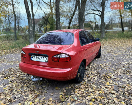 Деу Ланос 2006 у Василькове на Automoto.ua Червоний Деу Ланос, об'ємом двигуна 1.5 л та пробігом 141 тис. км за 1700 $, фото 4 на Automoto.ua