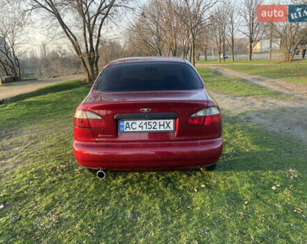 Красный Дэу Ланос, объемом двигателя 1.5 л и пробегом 300 тыс. км за 2999 $, фото 4 на Automoto.ua