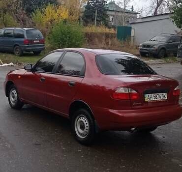 Деу Ланос 2006 у Славянске на Automoto.ua Червоний Деу Ланос, об'ємом двигуна 1.5 л та пробігом 71 тис. км за 3500 $, фото 6 на Automoto.ua