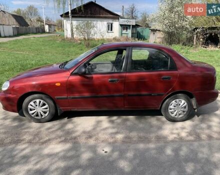Красный Дэу Ланос, объемом двигателя 1.5 л и пробегом 150 тыс. км за 2500 $, фото 3 на Automoto.ua