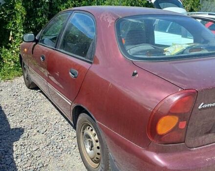 Красный Дэу Ланос, объемом двигателя 1.5 л и пробегом 501 тыс. км за 2400 $, фото 16 на Automoto.ua