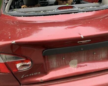 Красный Дэу Ланос, объемом двигателя 1.5 л и пробегом 120 тыс. км за 1600 $, фото 7 на Automoto.ua