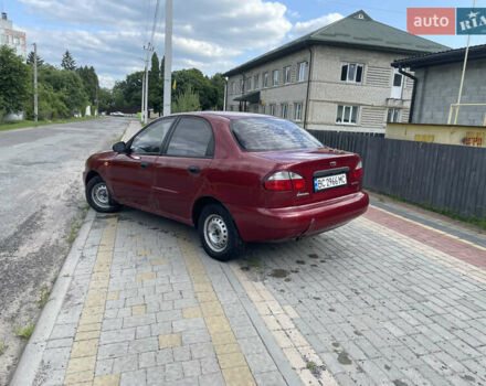 Красный Дэу Ланос, объемом двигателя 1.5 л и пробегом 250 тыс. км за 1150 $, фото 5 на Automoto.ua