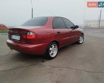 Красный Дэу Ланос, объемом двигателя 1.5 л и пробегом 199 тыс. км за 2650 $, фото 6 на Automoto.ua