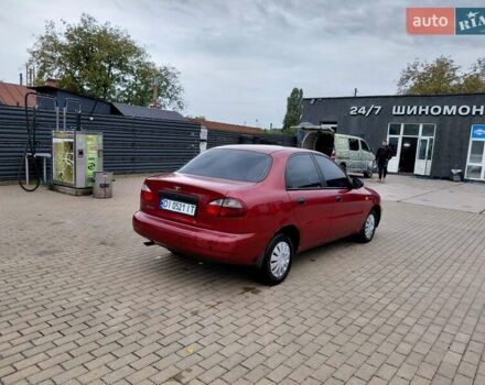 Красный Дэу Ланос, объемом двигателя 1.5 л и пробегом 183 тыс. км за 2850 $, фото 15 на Automoto.ua