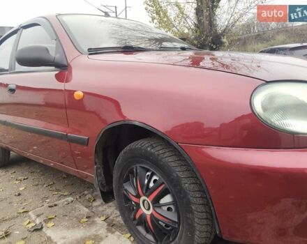 Красный Дэу Ланос, объемом двигателя 1.5 л и пробегом 152 тыс. км за 3150 $, фото 8 на Automoto.ua