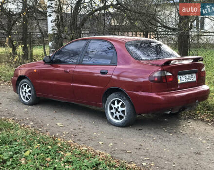 Дэу Ланос 2006 в Косове на Automoto.ua Красный Дэу Ланос, объемом двигателя 1.5 л и пробегом 263 тыс. км за 1518 $, фото 3 на Automoto.ua