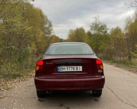 Красный Дэу Ланос, объемом двигателя 1.5 л и пробегом 210 тыс. км за 1700 $, фото 4 на Automoto.ua