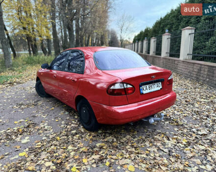 Деу Ланос 2006 у Василькове на Automoto.ua Червоний Деу Ланос, об'ємом двигуна 1.5 л та пробігом 141 тис. км за 1700 $, фото 6 на Automoto.ua