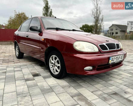 Красный Дэу Ланос, объемом двигателя 1.5 л и пробегом 250 тыс. км за 1950 $, фото 34 на Automoto.ua
