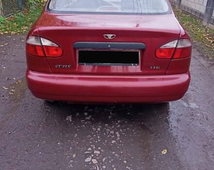 Червоний Деу Ланос, об'ємом двигуна 1.3 л та пробігом 220 тис. км за 1850 $, фото 7 на Automoto.ua