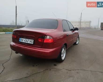 Красный Дэу Ланос, объемом двигателя 1.5 л и пробегом 199 тыс. км за 2650 $, фото 5 на Automoto.ua
