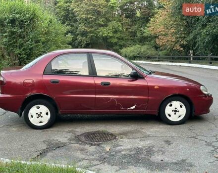 Красный Дэу Ланос, объемом двигателя 1.5 л и пробегом 265 тыс. км за 2300 $, фото 7 на Automoto.ua