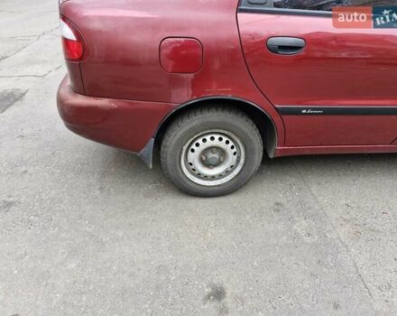 Красный Дэу Ланос, объемом двигателя 1.5 л и пробегом 146 тыс. км за 2300 $, фото 12 на Automoto.ua