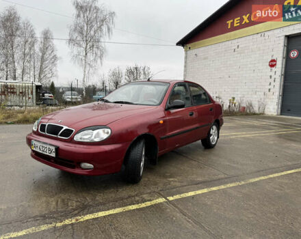 Красный Дэу Ланос, объемом двигателя 1.5 л и пробегом 310 тыс. км за 1850 $, фото 5 на Automoto.ua