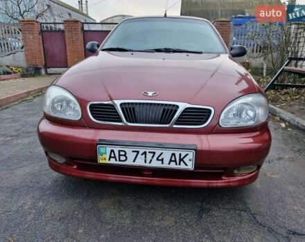 Красный Дэу Ланос, объемом двигателя 1.6 л и пробегом 163 тыс. км за 2650 $, фото 15 на Automoto.ua