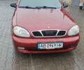 Красный Дэу Ланос, объемом двигателя 1.5 л и пробегом 153 тыс. км за 2000 $, фото 1 на Automoto.ua