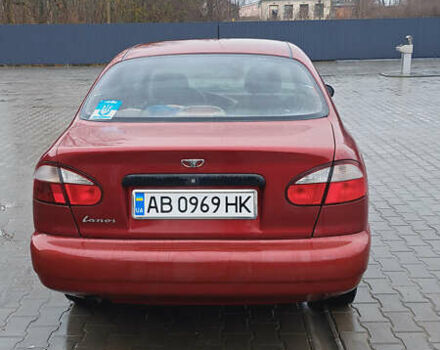Красный Дэу Ланос, объемом двигателя 1.5 л и пробегом 153 тыс. км за 2000 $, фото 3 на Automoto.ua