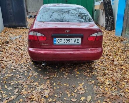 Красный Дэу Ланос, объемом двигателя 1.5 л и пробегом 118 тыс. км за 3500 $, фото 3 на Automoto.ua