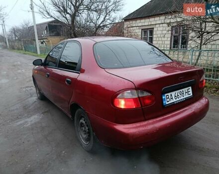 Красный Дэу Ланос, объемом двигателя 1.3 л и пробегом 270 тыс. км за 1500 $, фото 6 на Automoto.ua