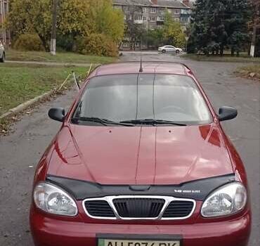 Деу Ланос 2006 у Славянске на Automoto.ua Червоний Деу Ланос, об'ємом двигуна 1.5 л та пробігом 71 тис. км за 3500 $, фото 4 на Automoto.ua