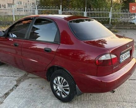 Дэу Ланос 2006 в Южноукраинске на Automoto.ua Красный Дэу Ланос, объемом двигателя 1.5 л и пробегом 98 тыс. км за 2900 $, фото 2 на Automoto.ua