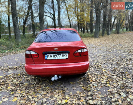 Деу Ланос 2006 у Василькове на Automoto.ua Червоний Деу Ланос, об'ємом двигуна 1.5 л та пробігом 141 тис. км за 1700 $, фото 5 на Automoto.ua