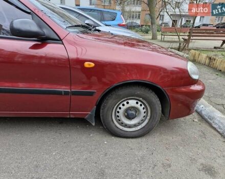 Красный Дэу Ланос, объемом двигателя 1.5 л и пробегом 146 тыс. км за 2300 $, фото 11 на Automoto.ua