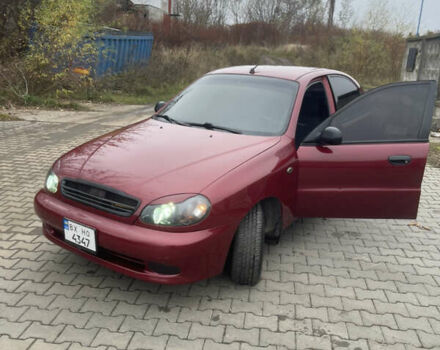 Красный Дэу Ланос, объемом двигателя 1.5 л и пробегом 399 тыс. км за 2499 $, фото 6 на Automoto.ua