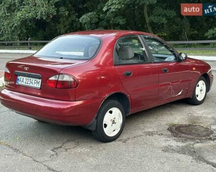 Красный Дэу Ланос, объемом двигателя 1.5 л и пробегом 265 тыс. км за 2300 $, фото 6 на Automoto.ua