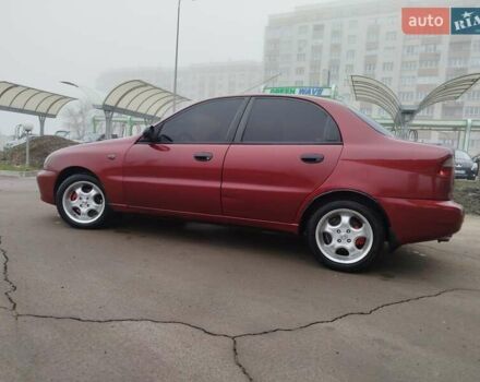 Красный Дэу Ланос, объемом двигателя 1.5 л и пробегом 199 тыс. км за 2650 $, фото 4 на Automoto.ua