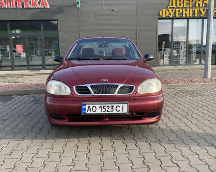 Красный Дэу Ланос, объемом двигателя 1.5 л и пробегом 367 тыс. км за 2300 $, фото 1 на Automoto.ua