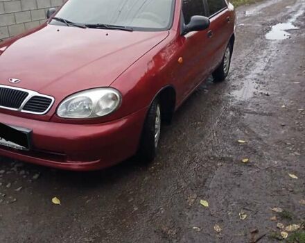 Червоний Деу Ланос, об'ємом двигуна 1.3 л та пробігом 220 тис. км за 1850 $, фото 6 на Automoto.ua