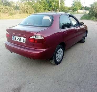 Красный Дэу Ланос, объемом двигателя 1.6 л и пробегом 280 тыс. км за 2600 $, фото 5 на Automoto.ua