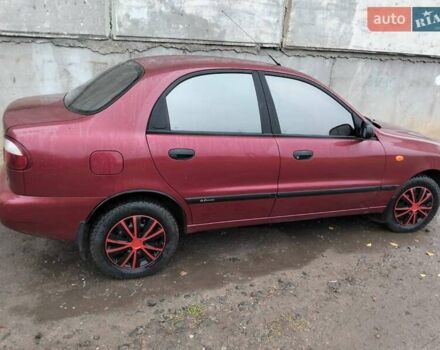 Красный Дэу Ланос, объемом двигателя 1.5 л и пробегом 191 тыс. км за 2500 $, фото 6 на Automoto.ua