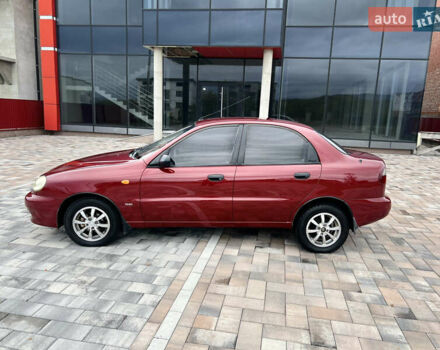 Красный Дэу Ланос, объемом двигателя 1.5 л и пробегом 250 тыс. км за 1950 $, фото 26 на Automoto.ua