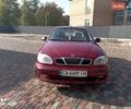 Красный Дэу Ланос, объемом двигателя 1.5 л и пробегом 215 тыс. км за 3000 $, фото 1 на Automoto.ua