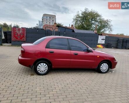 Красный Дэу Ланос, объемом двигателя 1.5 л и пробегом 183 тыс. км за 2850 $, фото 11 на Automoto.ua