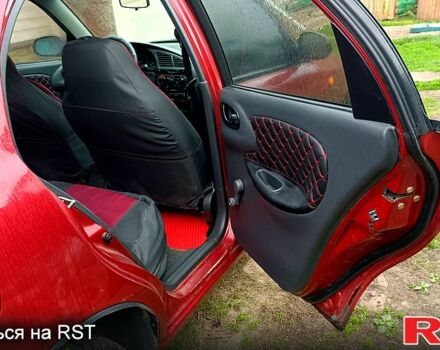 Красный Дэу Ланос, объемом двигателя 1.5 л и пробегом 163 тыс. км за 2200 $, фото 7 на Automoto.ua