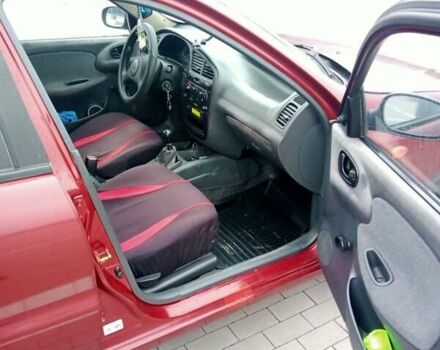 Красный Дэу Ланос, объемом двигателя 1.5 л и пробегом 322 тыс. км за 2300 $, фото 11 на Automoto.ua