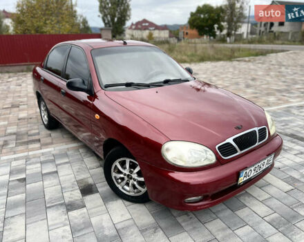Красный Дэу Ланос, объемом двигателя 1.5 л и пробегом 250 тыс. км за 1950 $, фото 3 на Automoto.ua