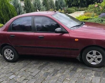 Красный Дэу Ланос, объемом двигателя 1.5 л и пробегом 128 тыс. км за 3550 $, фото 4 на Automoto.ua
