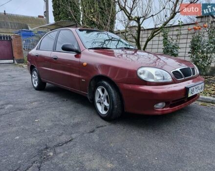 Красный Дэу Ланос, объемом двигателя 1.6 л и пробегом 163 тыс. км за 2650 $, фото 9 на Automoto.ua