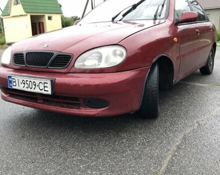 Красный Дэу Ланос, объемом двигателя 1.5 л и пробегом 256 тыс. км за 1932 $, фото 6 на Automoto.ua