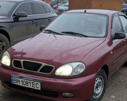 Червоний Деу Ланос, об'ємом двигуна 1.5 л та пробігом 313 тис. км за 2400 $, фото 1 на Automoto.ua