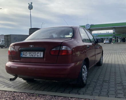 Красный Дэу Ланос, объемом двигателя 1.5 л и пробегом 367 тыс. км за 2300 $, фото 3 на Automoto.ua