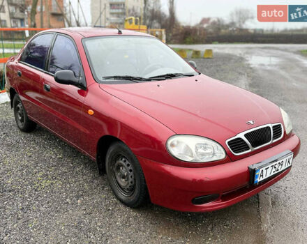 Красный Дэу Ланос, объемом двигателя 1.5 л и пробегом 224 тыс. км за 1750 $, фото 5 на Automoto.ua