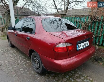 Красный Дэу Ланос, объемом двигателя 1.3 л и пробегом 270 тыс. км за 1500 $, фото 7 на Automoto.ua